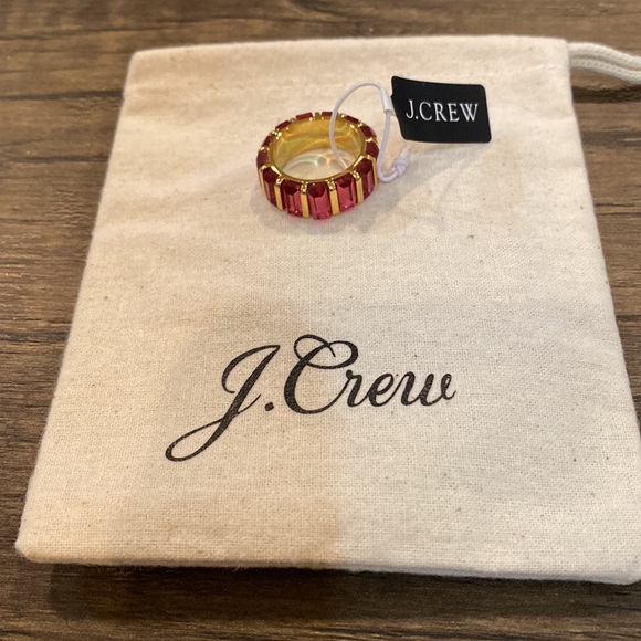 J. Crew All Over Stone Ring - Picture 2 of 12